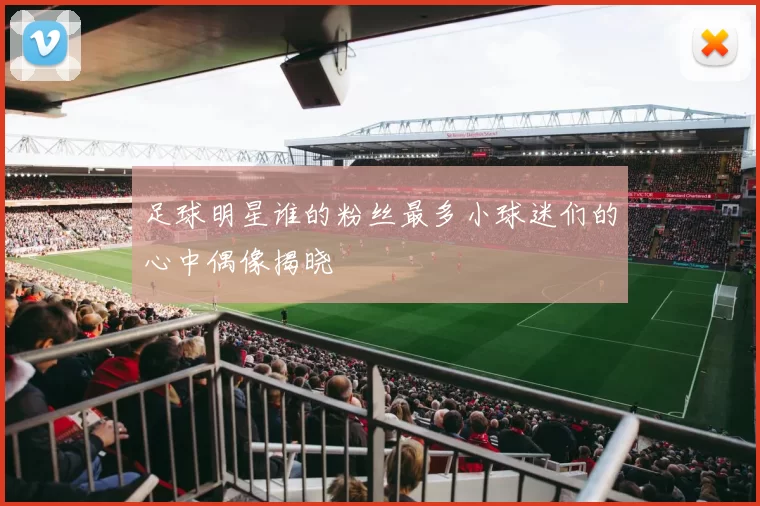 足球明星谁的粉丝最多小球迷们的心中偶像揭晓