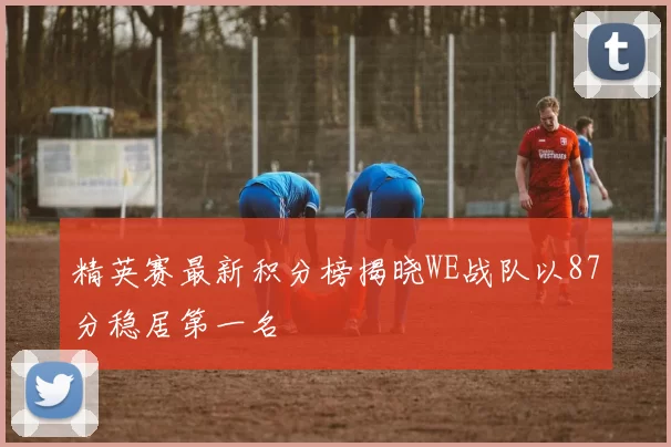 精英赛最新积分榜揭晓WE战队以87分稳居第一名